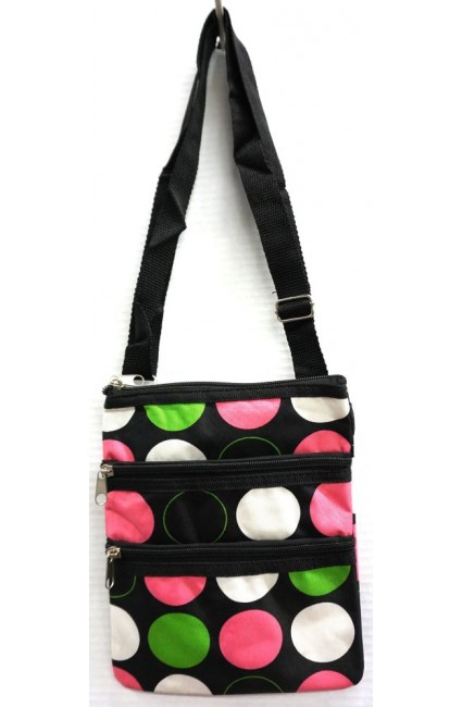 Small Messenger Bag-003-LARGE MULTI DOT 